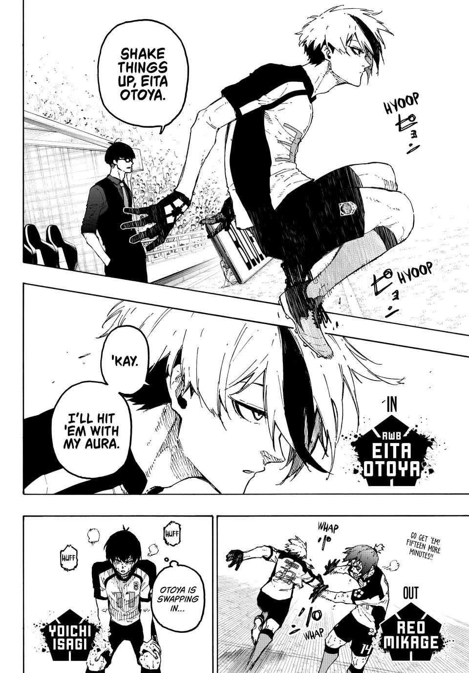 Blue Lock Chapter 344 page 4 - Chapter 344: Rebel