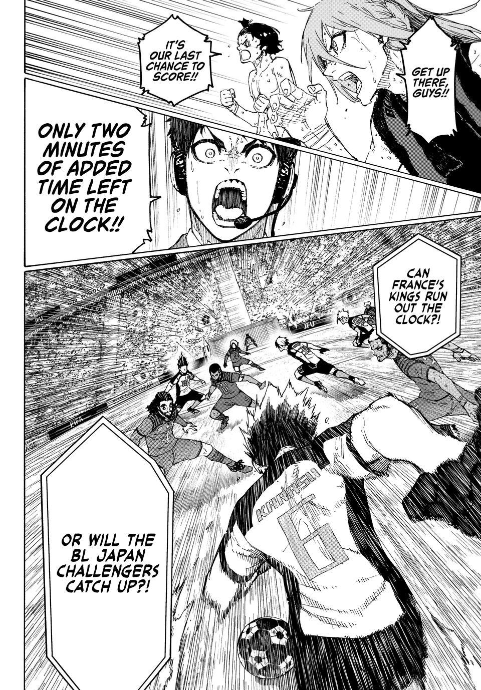 Blue Lock Chapter 345 page 8 - Chapter 345