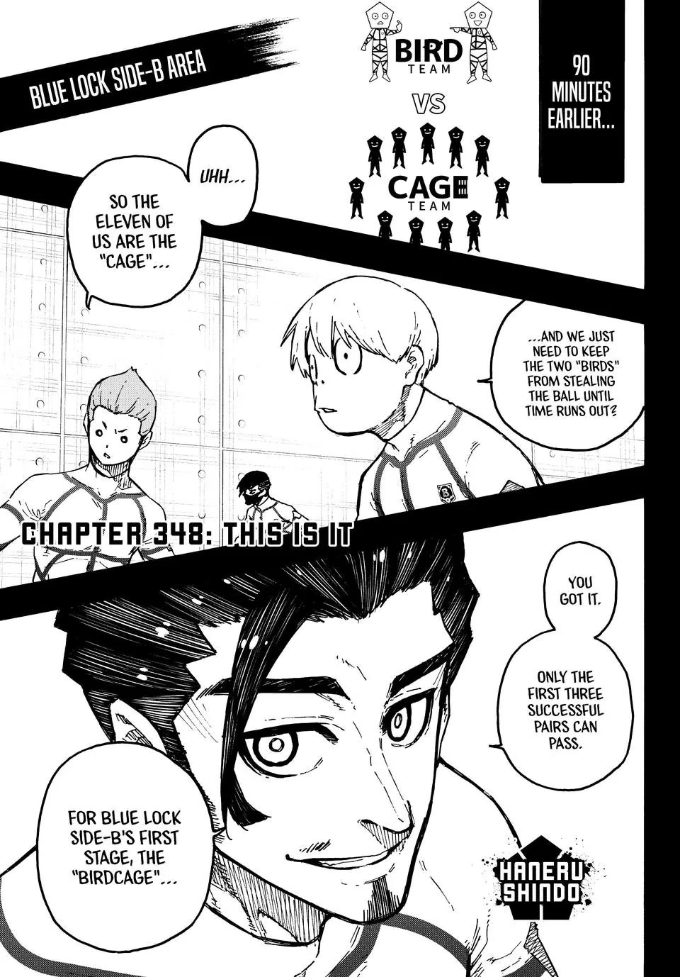 Blue Lock Chapter 348 page 1 - Chapter 348: This Is It