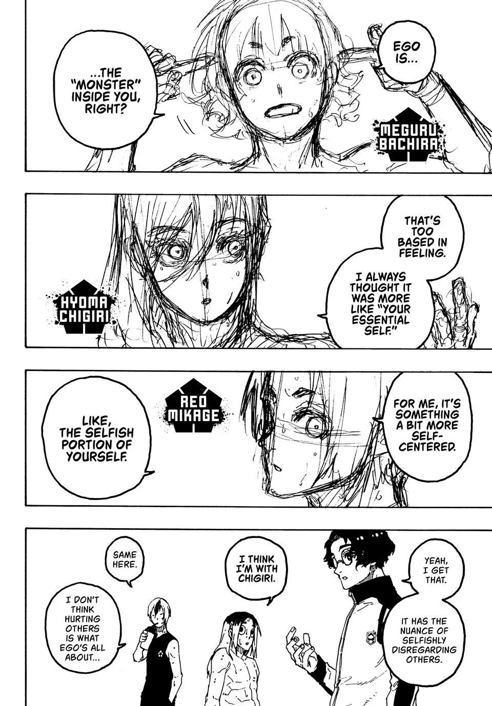 Blue Lock Chapter 350 page 4 - Chapter 350