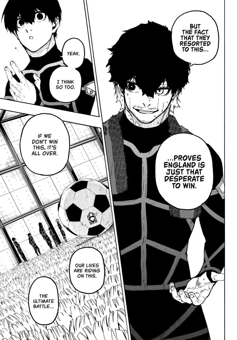 Blue Lock Chapter 353 page 13 - Chapter 353: Super Dark Horse