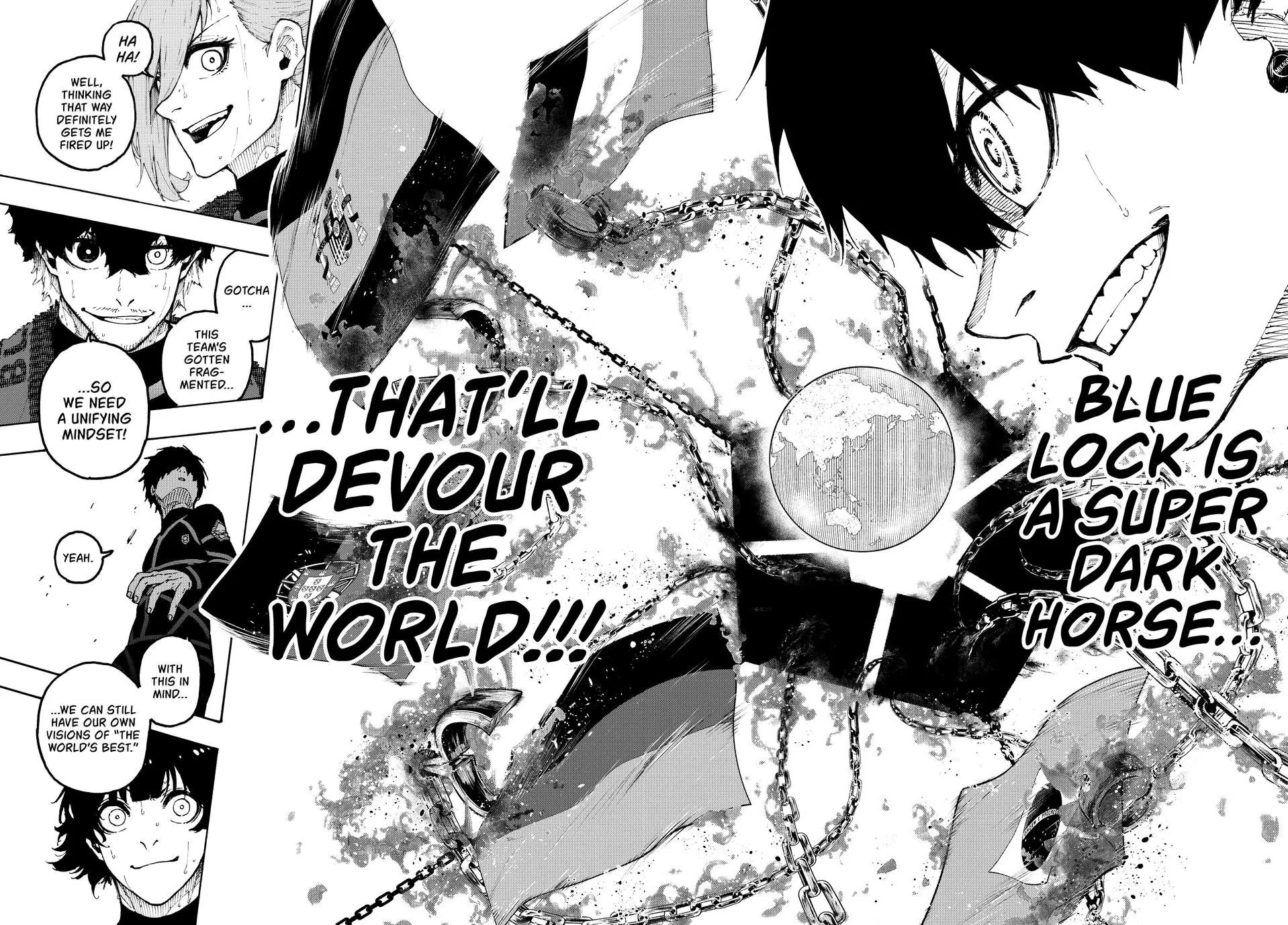 Blue Lock Chapter 353 page 18 - Chapter 353: Super Dark Horse
