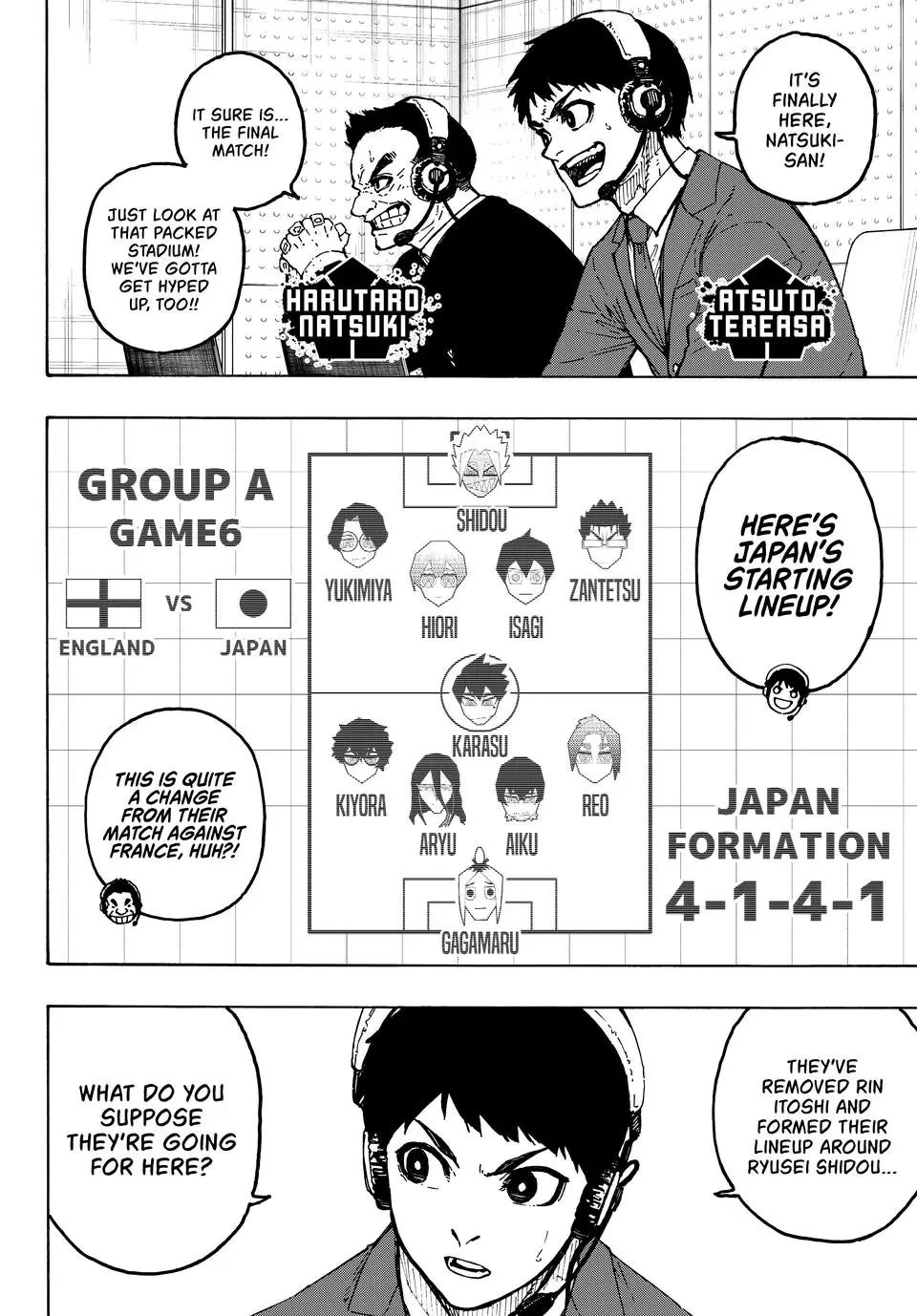Blue Lock Chapter 354 page 3 - Chapter 354