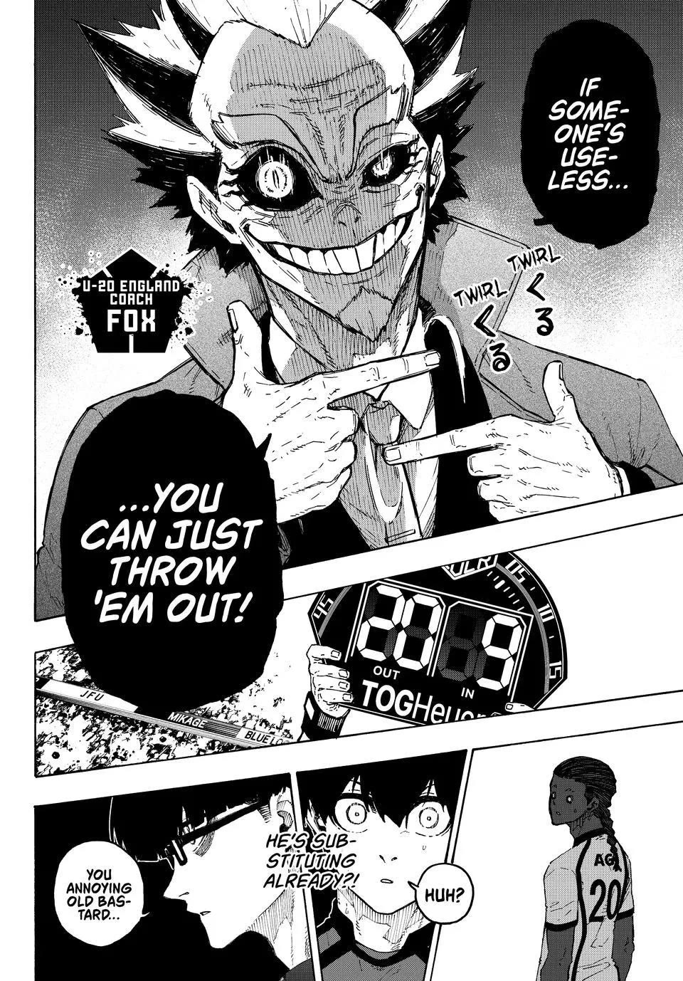 Blue Lock Chapter 358 page 18 - Chapter 358