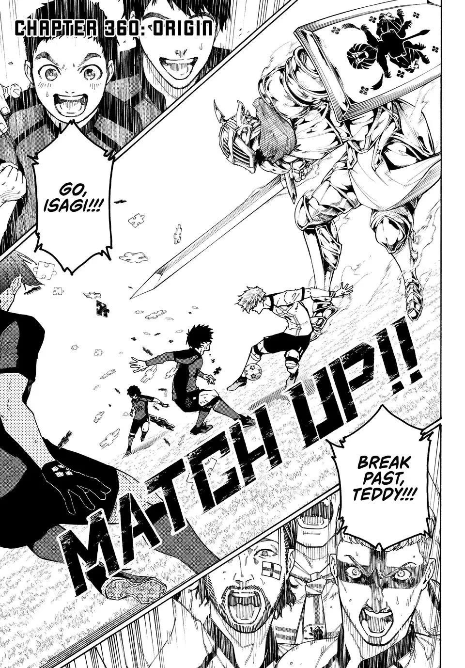 Blue Lock Chapter 360 page 1 - Chapter 360