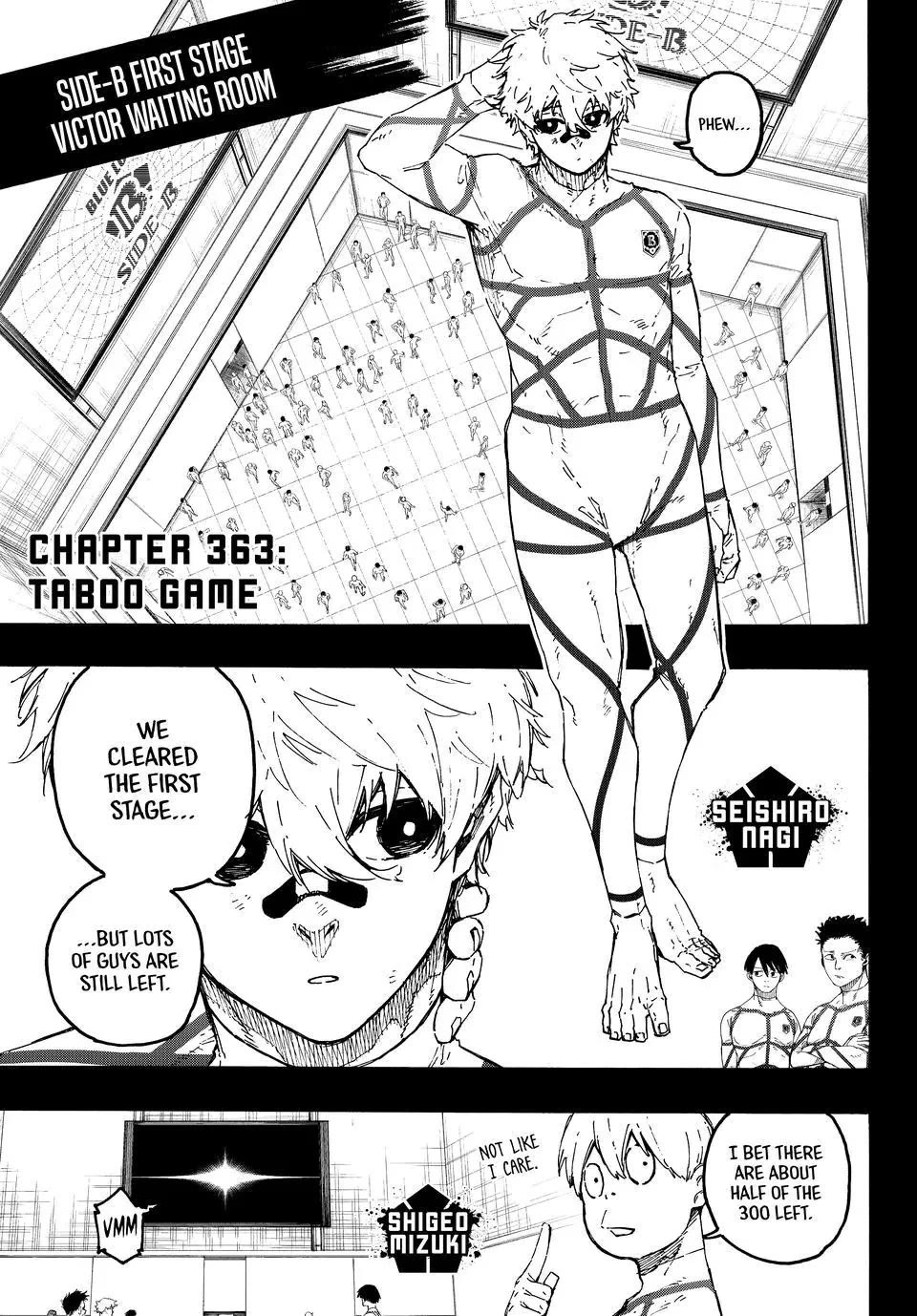 Blue Lock Chapter 363 page 1 - Chapter 363