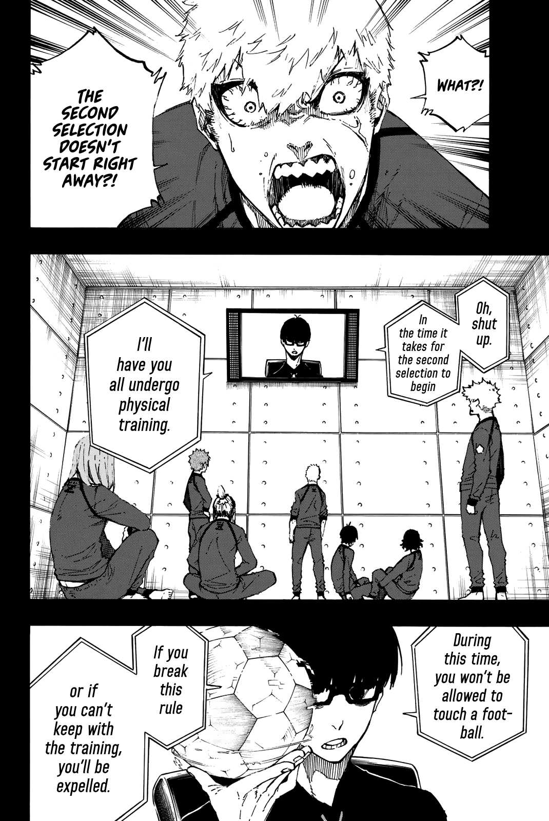 Blue Lock Chapter 39 page 3 - Chapter 39: Hungry