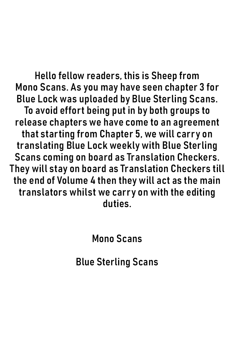 Blue Lock Chapter 4 page 25 - Chapter 4: Now