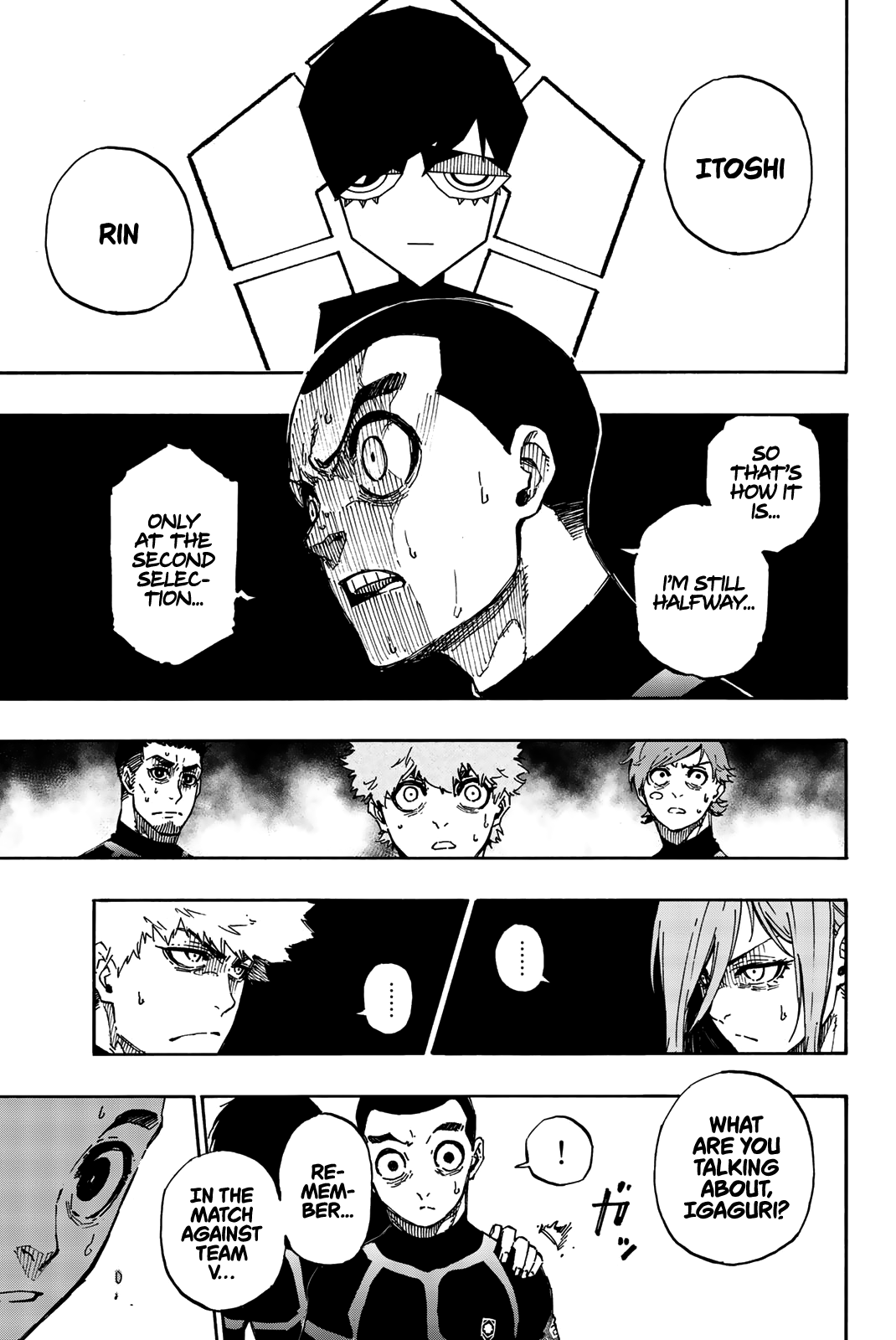 Blue Lock Chapter 40 page 14 - Chapter 40: Second Selection