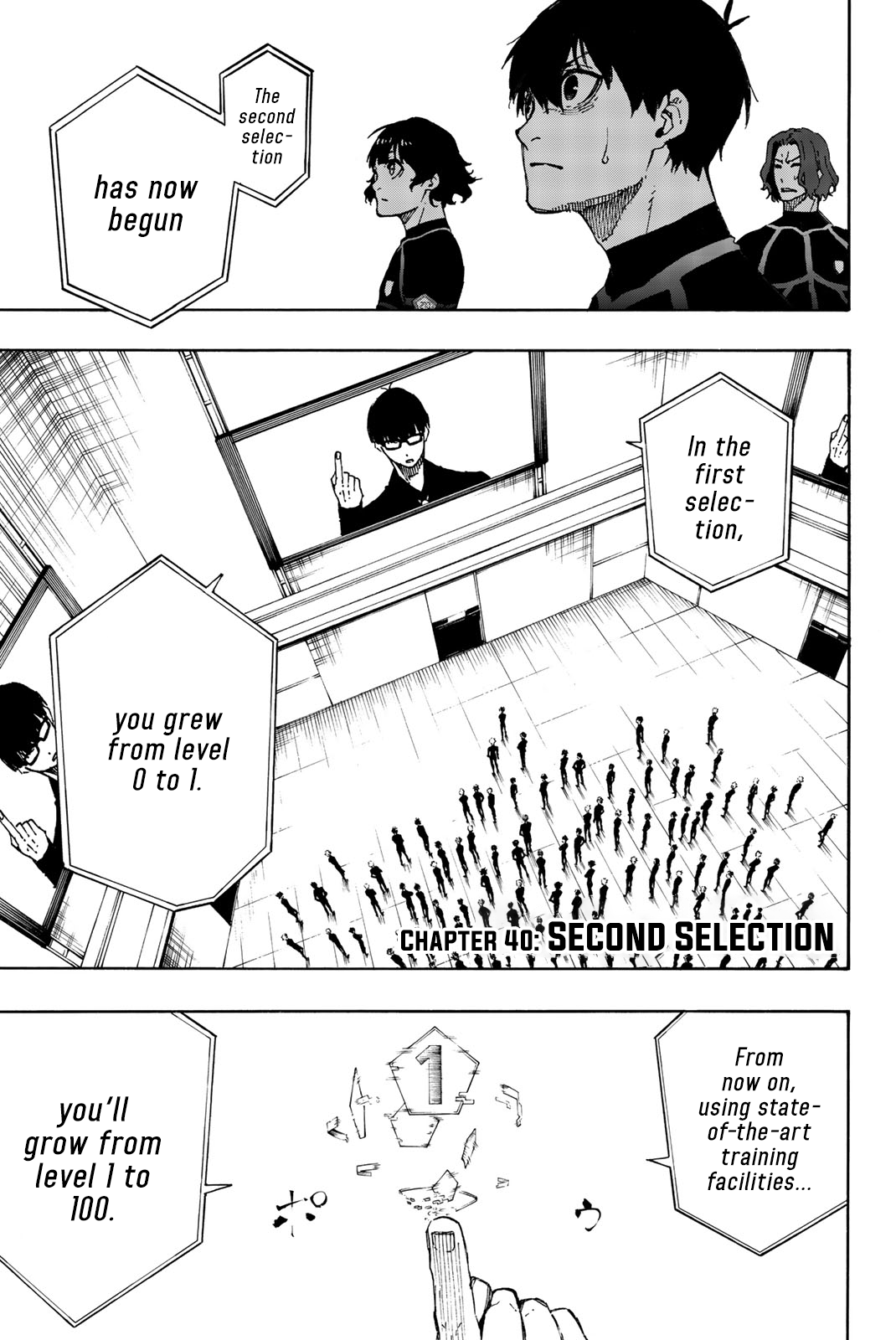 Blue Lock Chapter 40 page 2 - Chapter 40: Second Selection