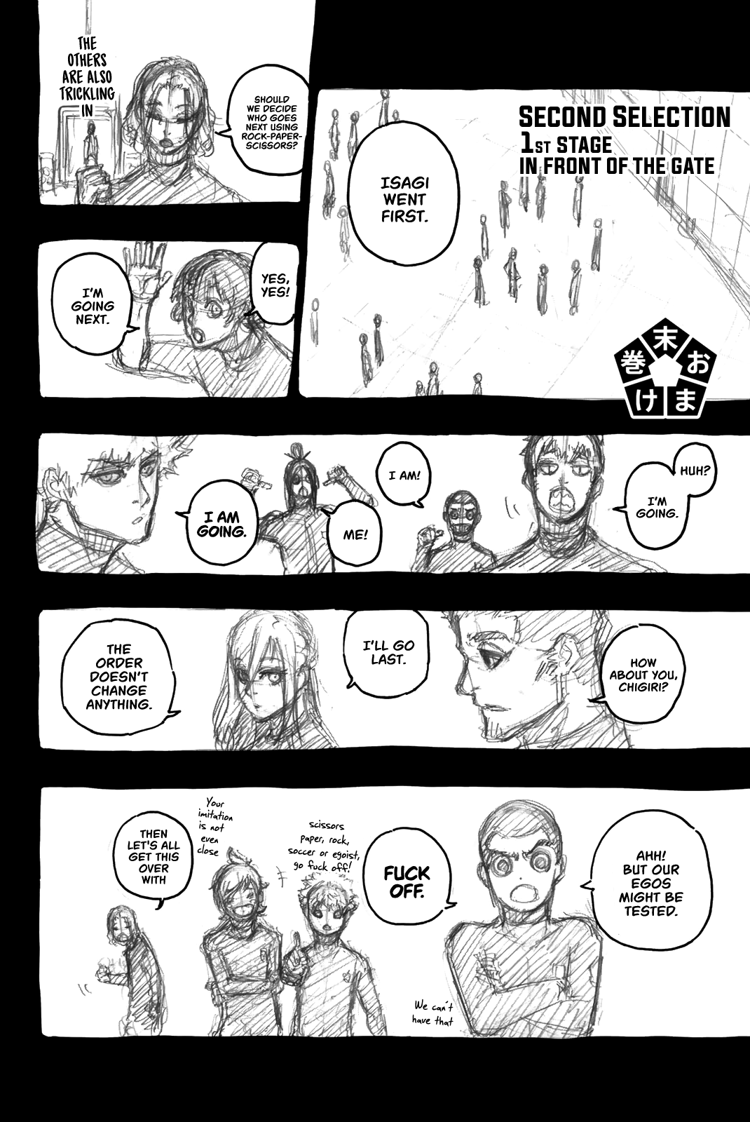Blue Lock Chapter 40 page 23 - Chapter 40: Second Selection