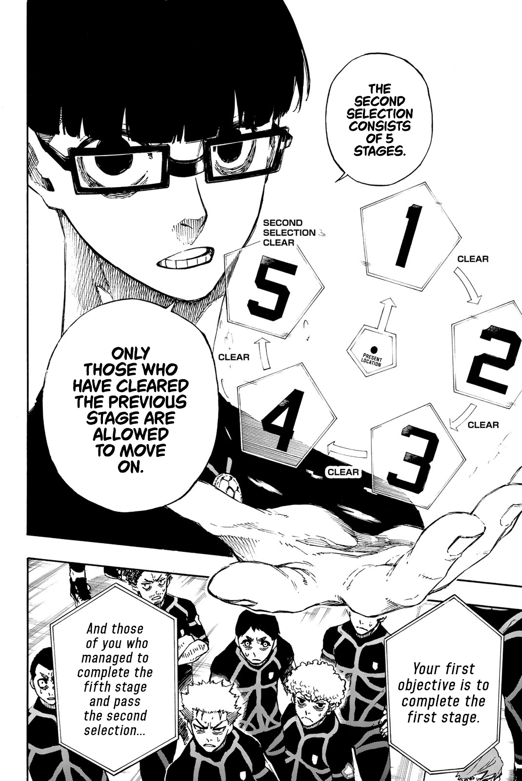 Blue Lock Chapter 40 page 3 - Chapter 40: Second Selection