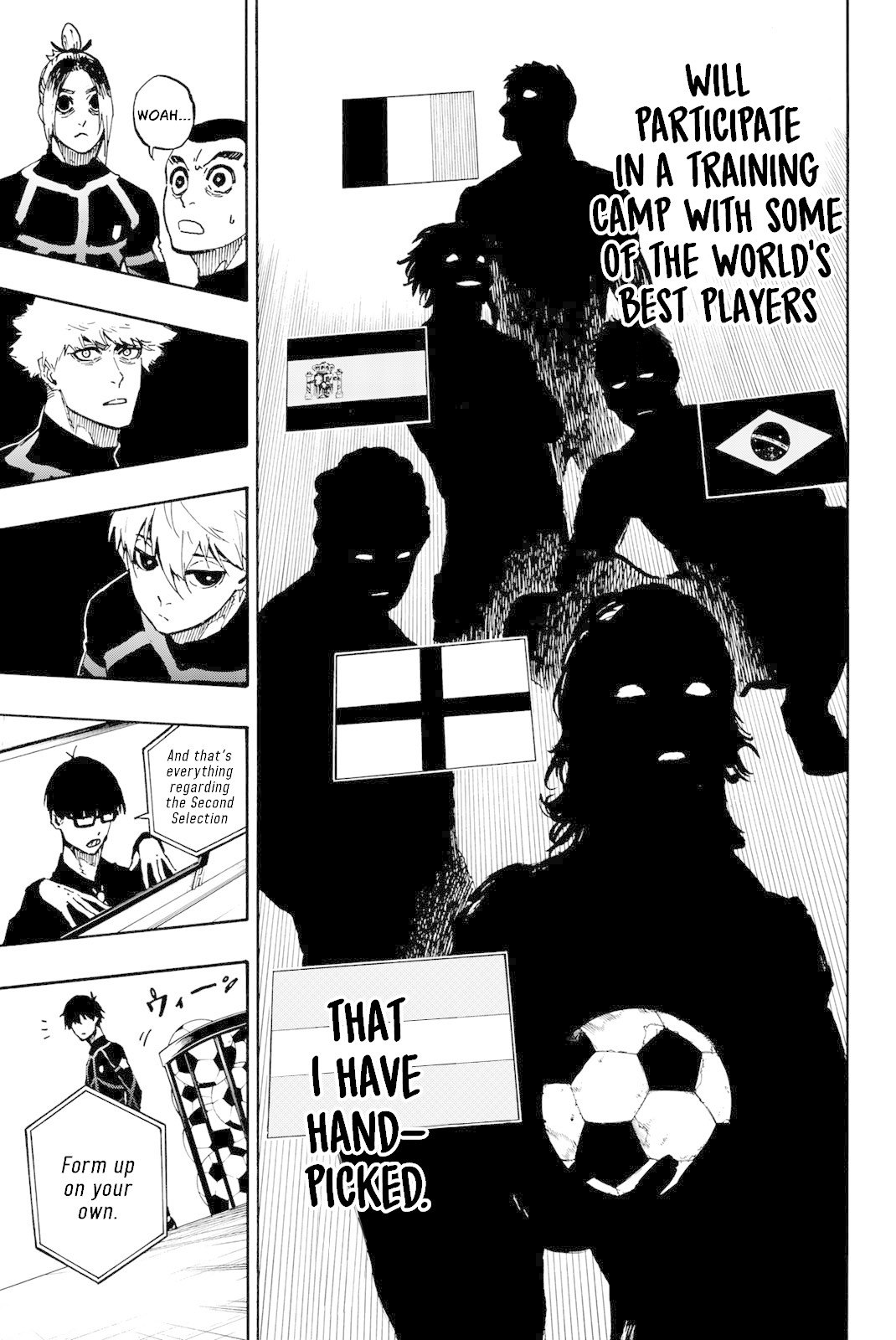 Blue Lock Chapter 40 page 4 - Chapter 40: Second Selection