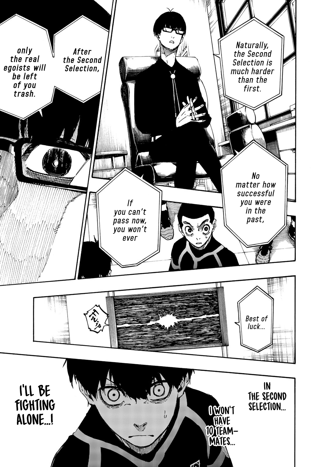 Blue Lock Chapter 40 page 6 - Chapter 40: Second Selection