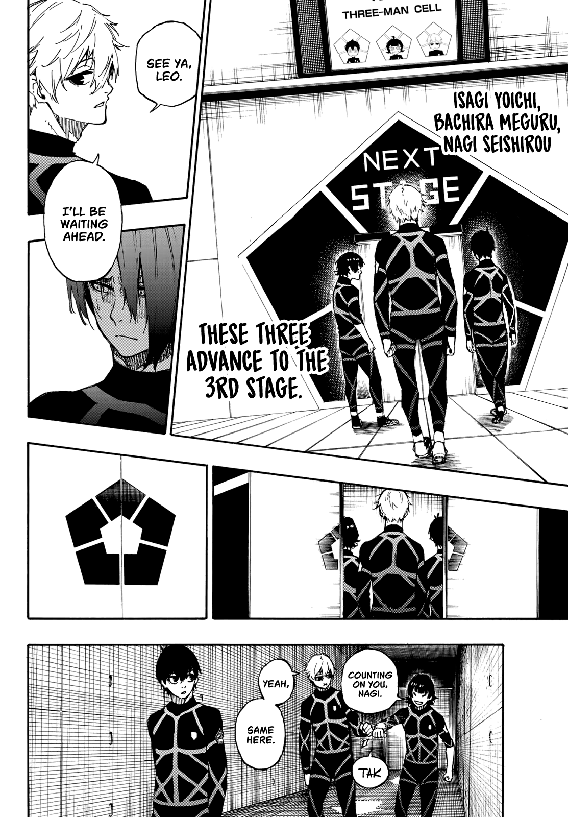Blue Lock Chapter 43 page 13 - Chapter 43: A Team of 3