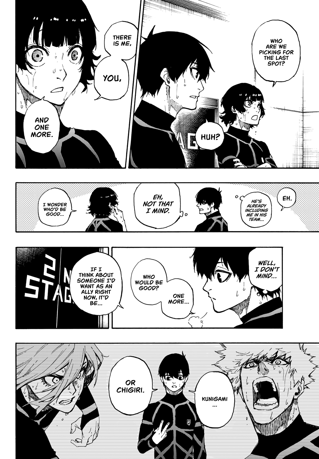 Blue Lock Chapter 43 page 4 - Chapter 43: A Team of 3