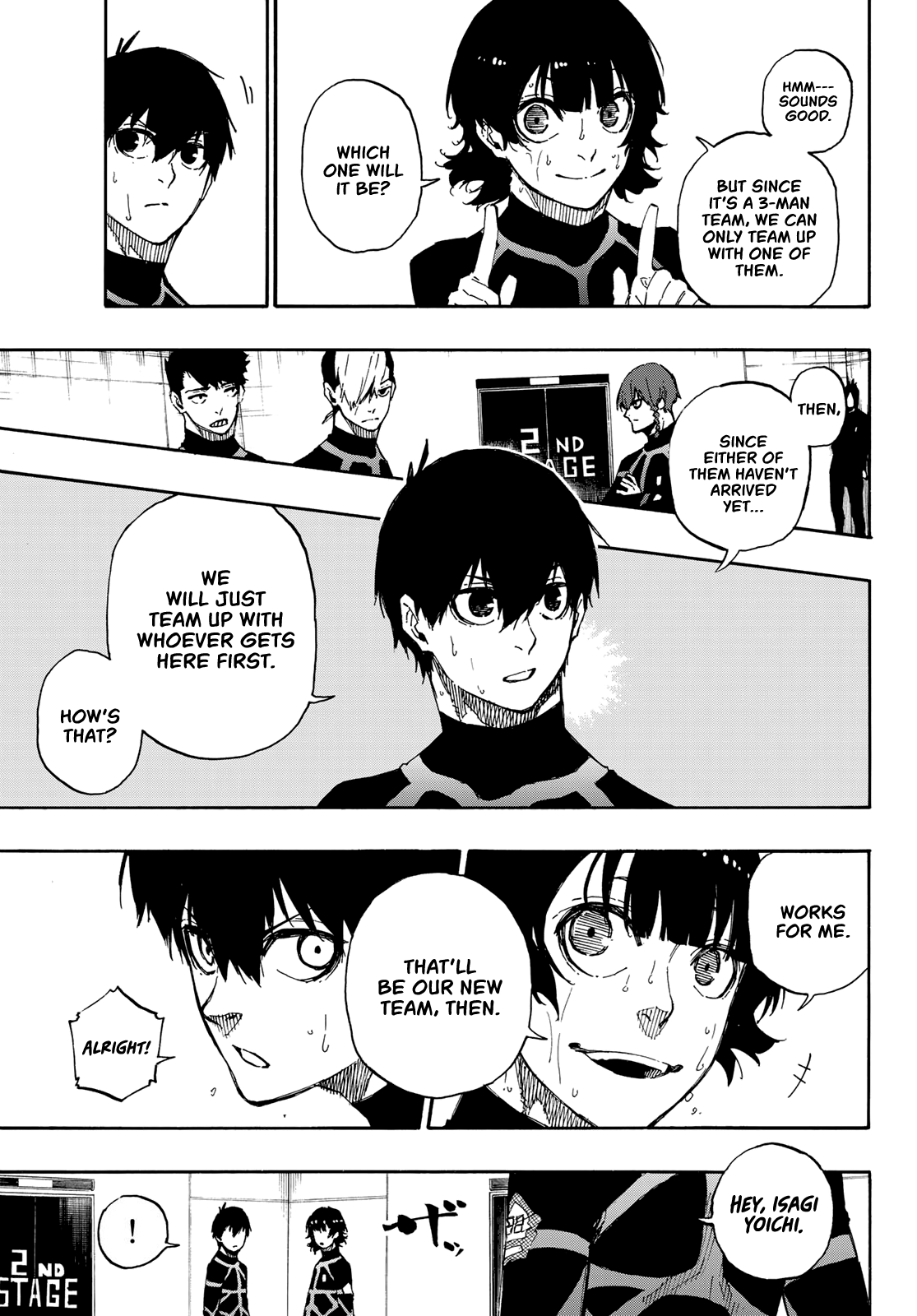 Blue Lock Chapter 43 page 5 - Chapter 43: A Team of 3