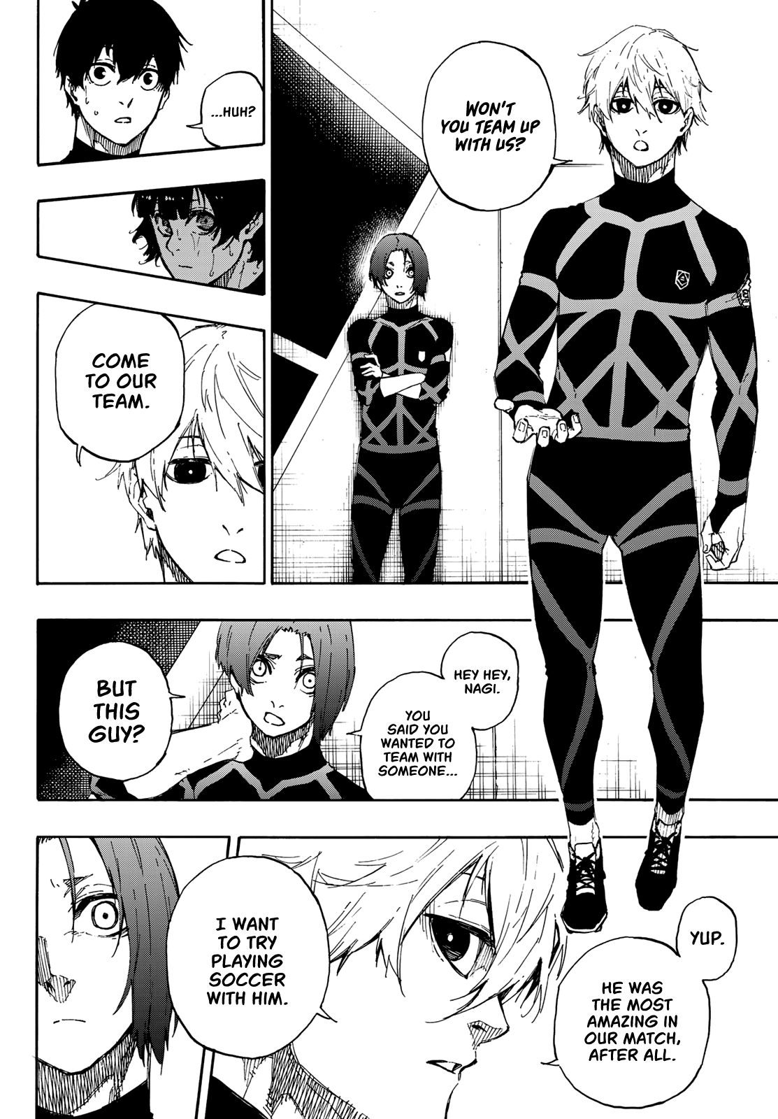 Blue Lock Chapter 43 page 6 - Chapter 43: A Team of 3