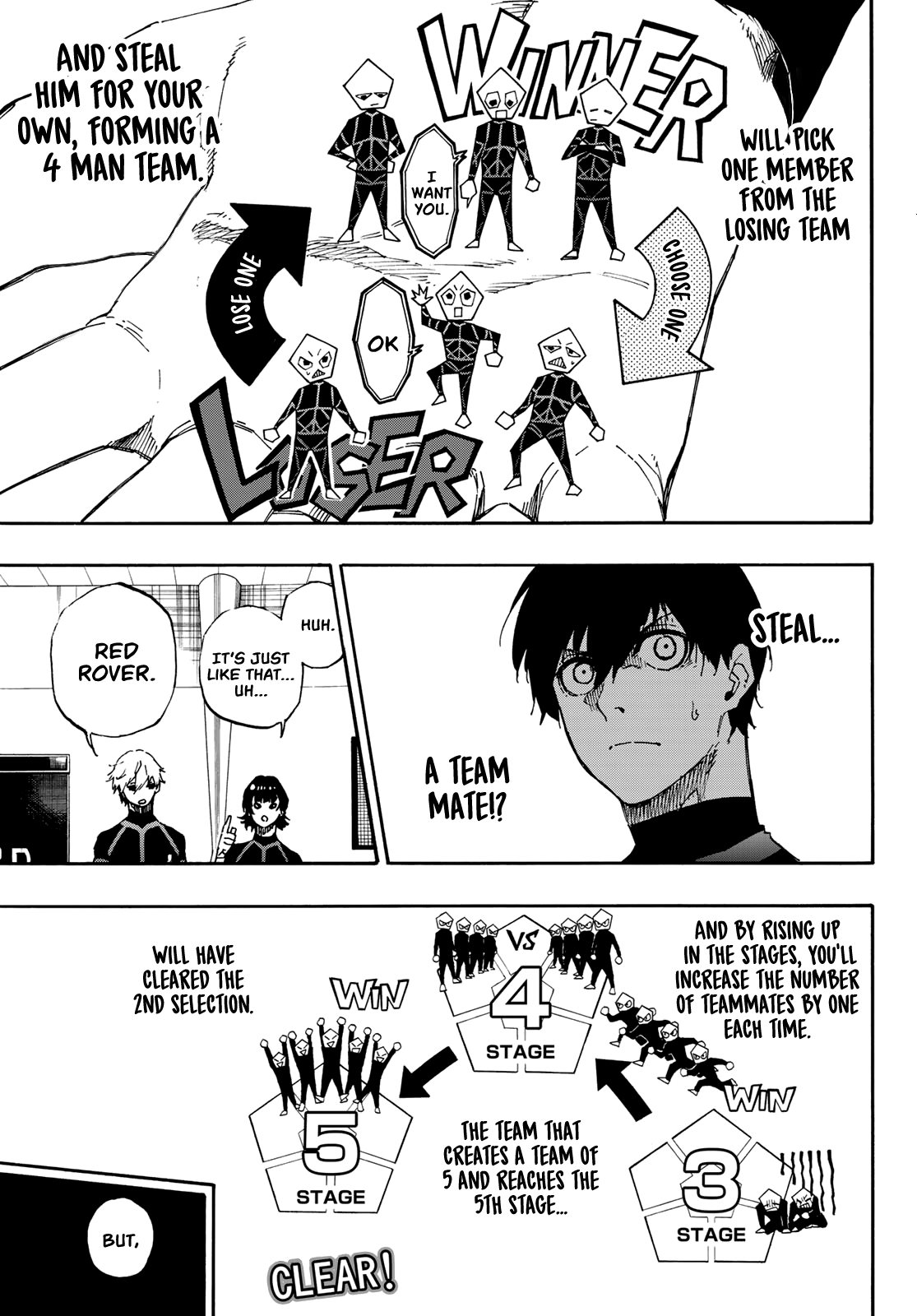 Blue Lock Chapter 44 page 5 - Chapter 44: Rival Rematch