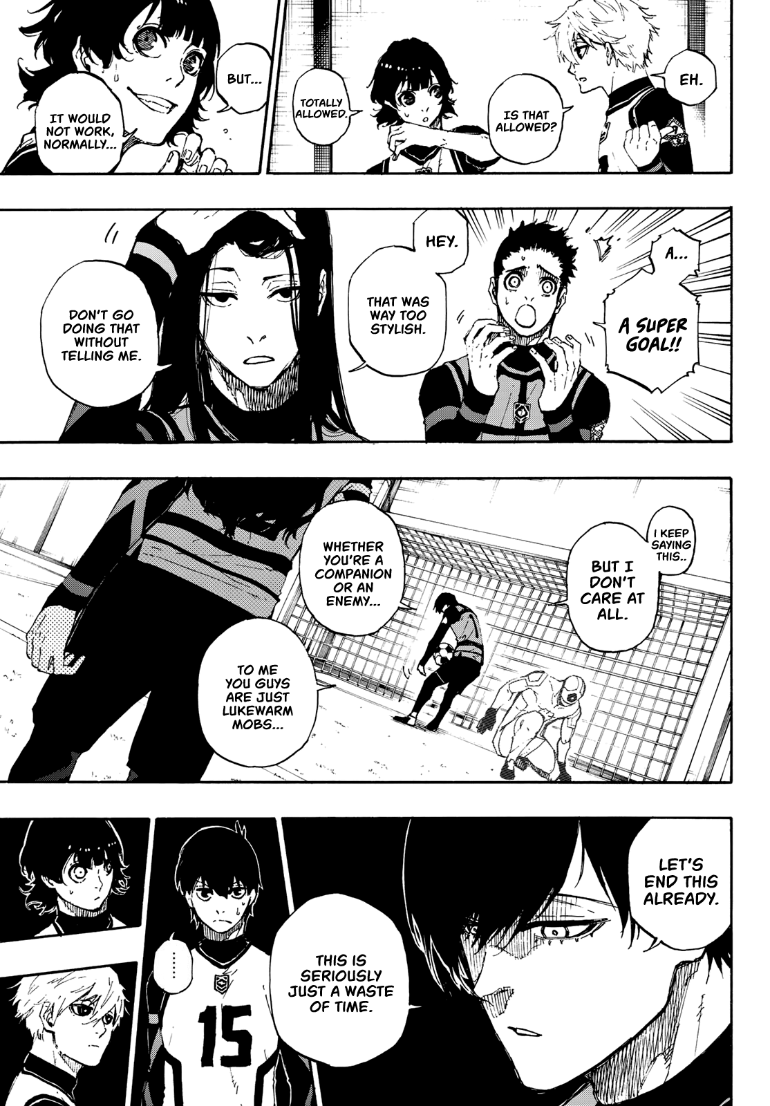 Blue Lock Chapter 45 page 15 - Chapter 45: Deathmatch