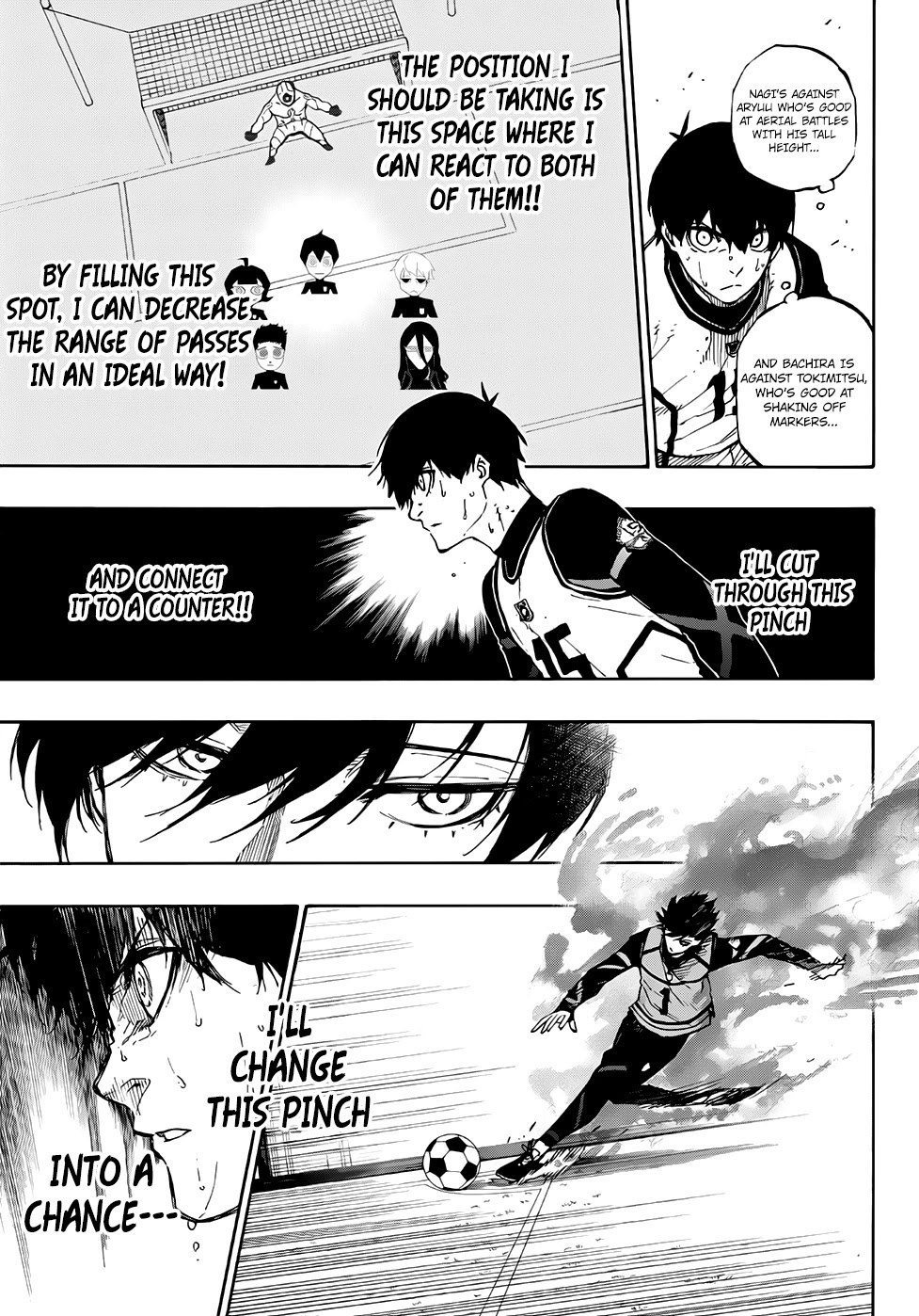 Blue Lock Chapter 48 page 3 - Chapter 48: The beauty of that Parabola