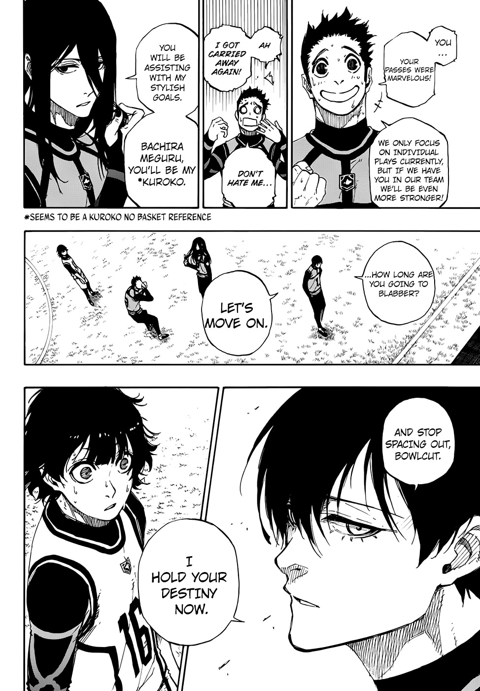 Blue Lock Chapter 49 page 4 - Chapter 49: After the Separation