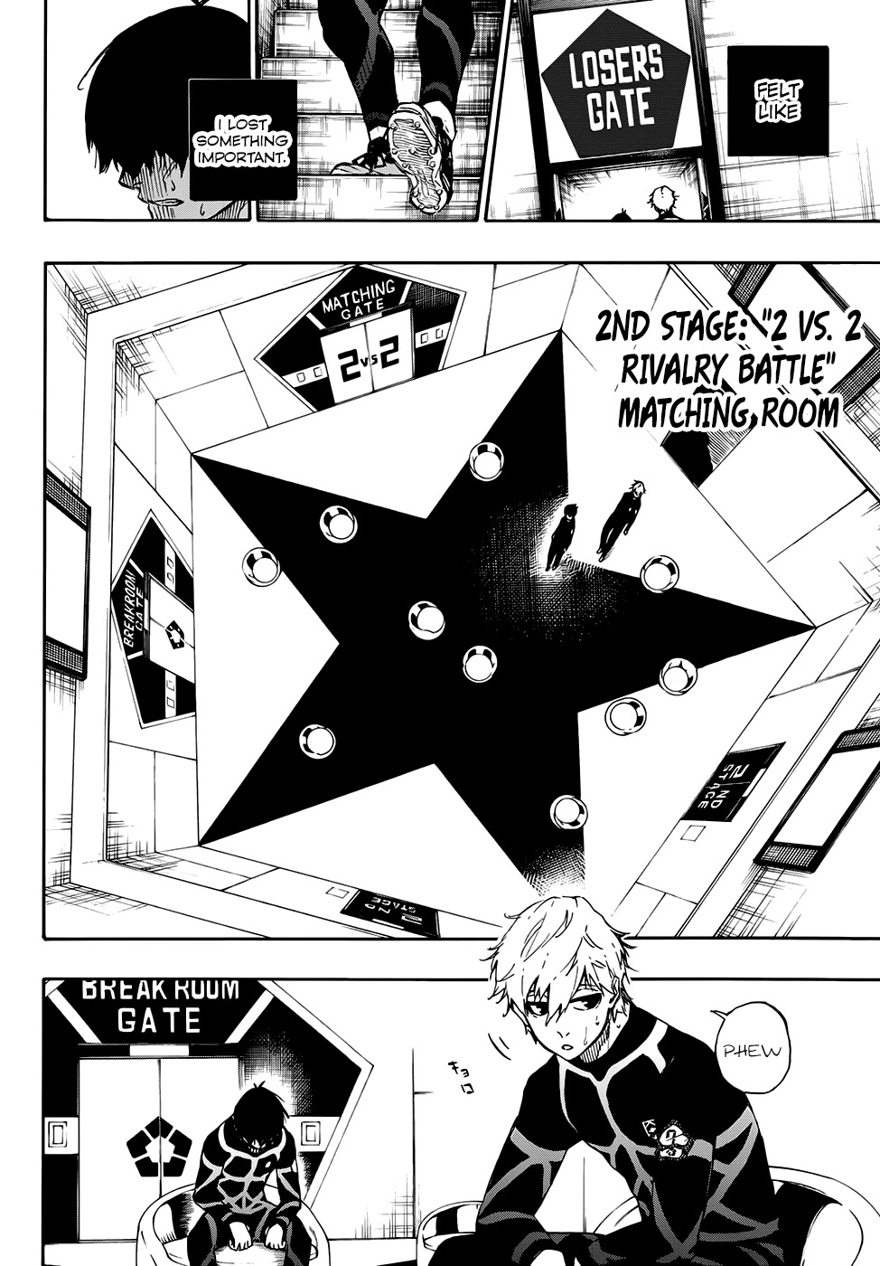 Blue Lock Chapter 49 page 8 - Chapter 49: After the Separation