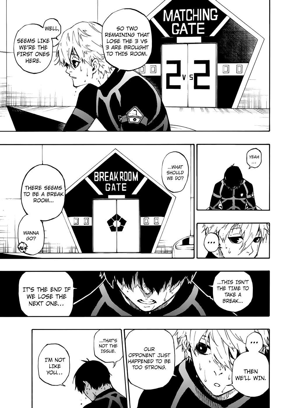 Blue Lock Chapter 49 page 9 - Chapter 49: After the Separation