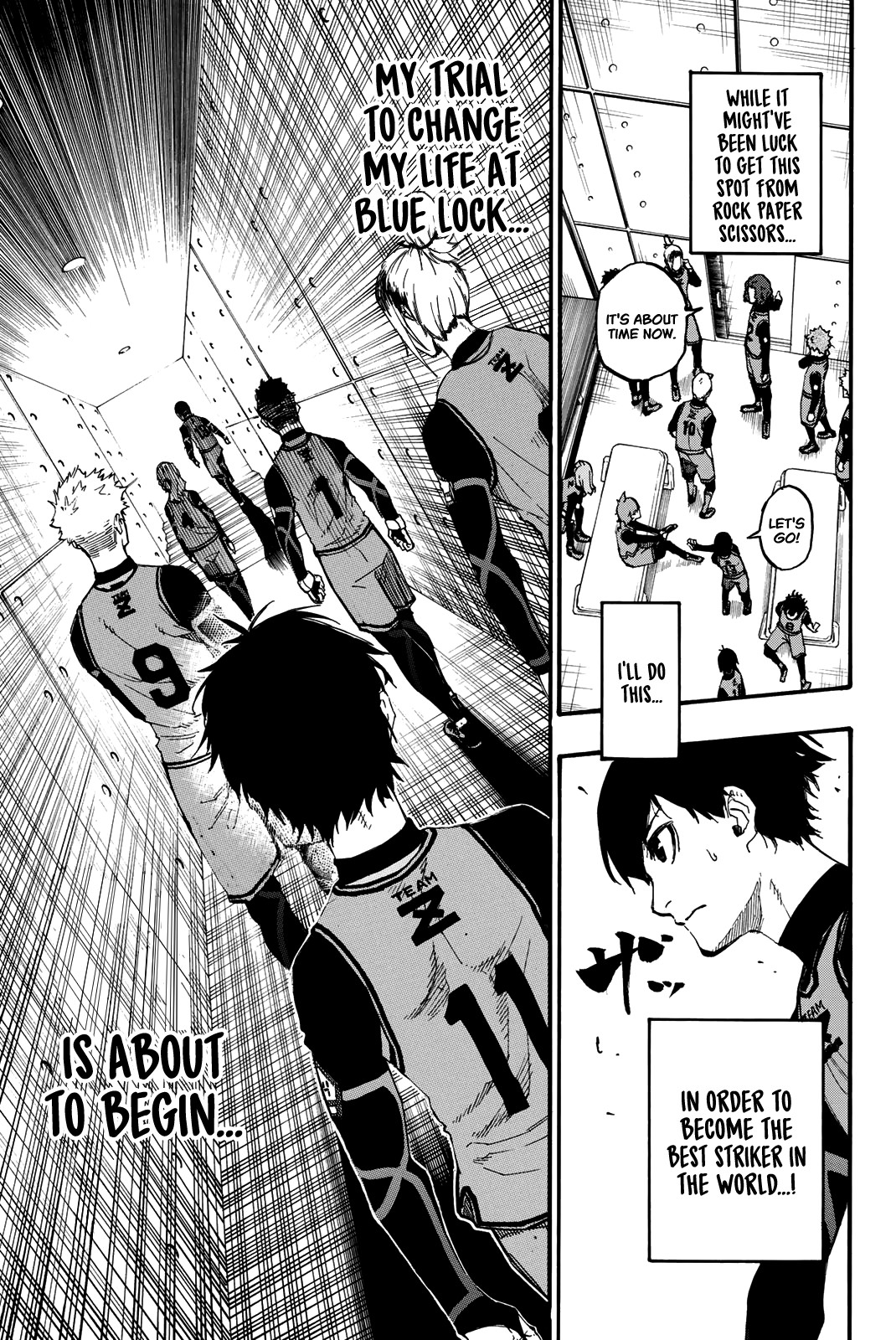 Blue Lock Chapter 5 page 11 - Chapter 5: Football From Scratch