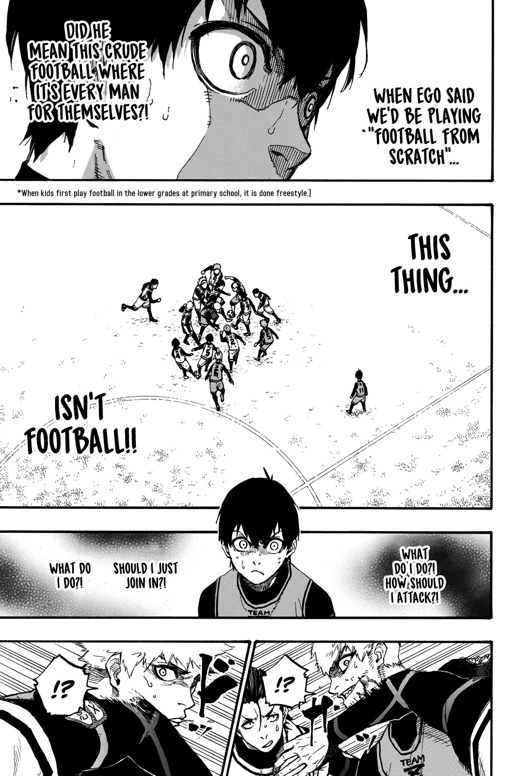 Blue Lock Chapter 5 page 21 - Chapter 5: Football From Scratch
