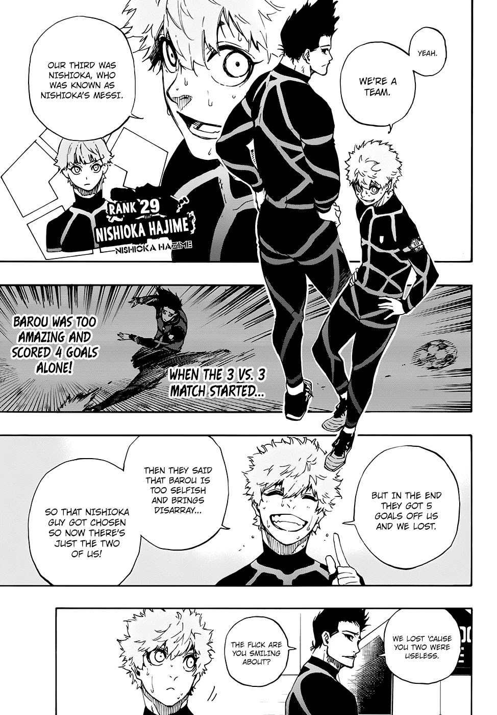 Blue Lock Chapter 50 page 5 - Chapter 50: Match Established