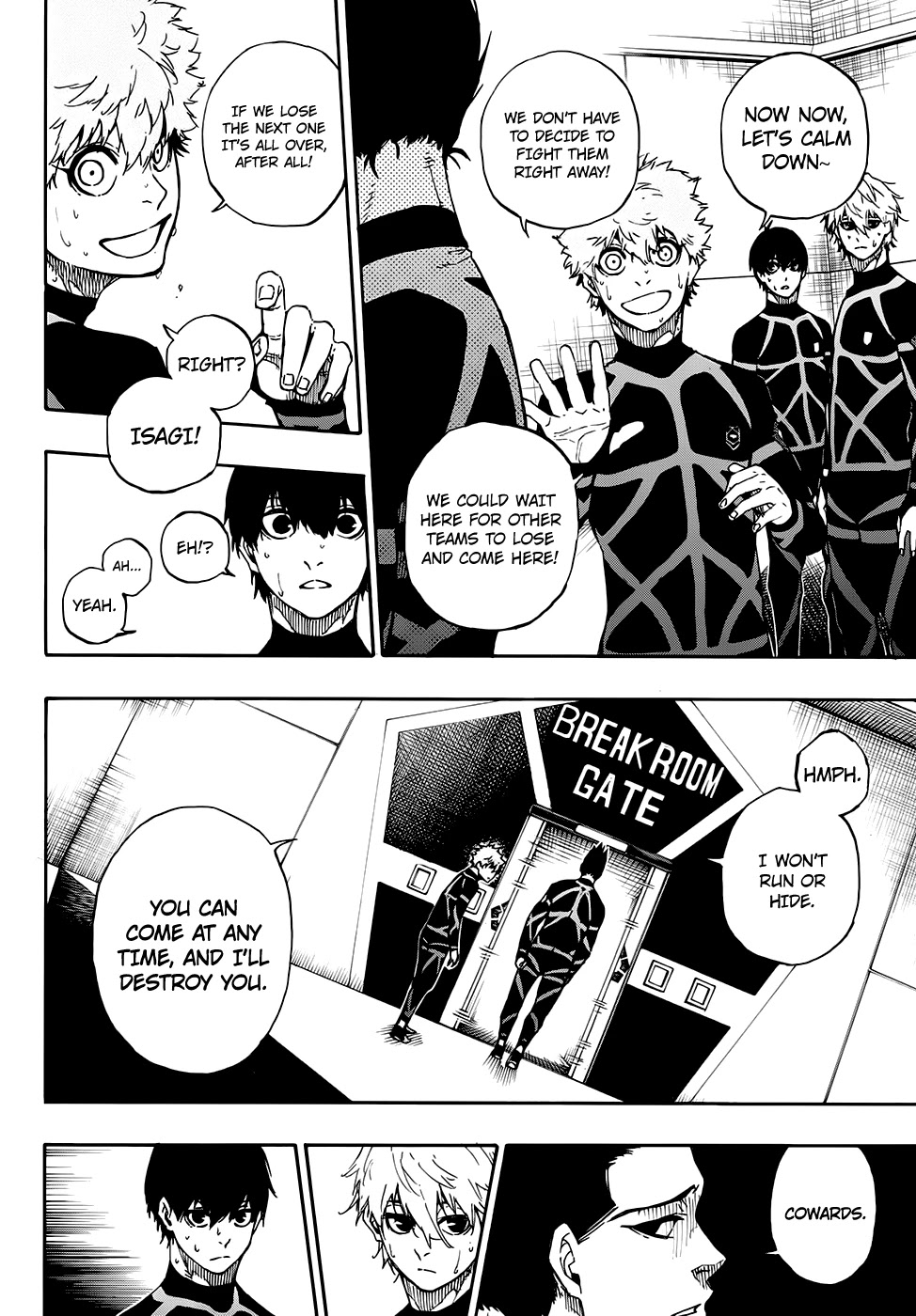 Blue Lock Chapter 50 page 6 - Chapter 50: Match Established