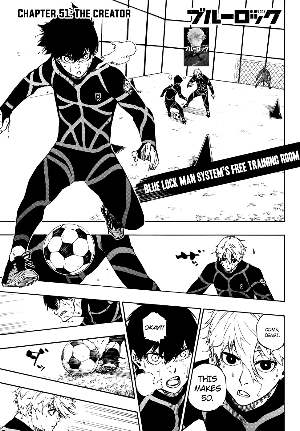 Blue Lock Chapter 51 page 1 - Chapter 51: The creator