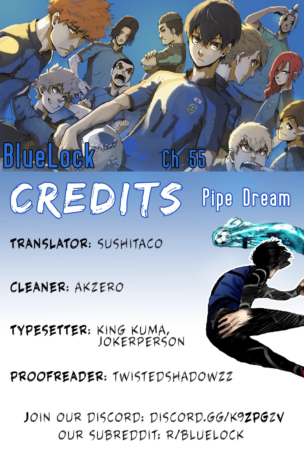 Blue Lock Chapter 55 page 21 - Chapter 55: Pipe Dream