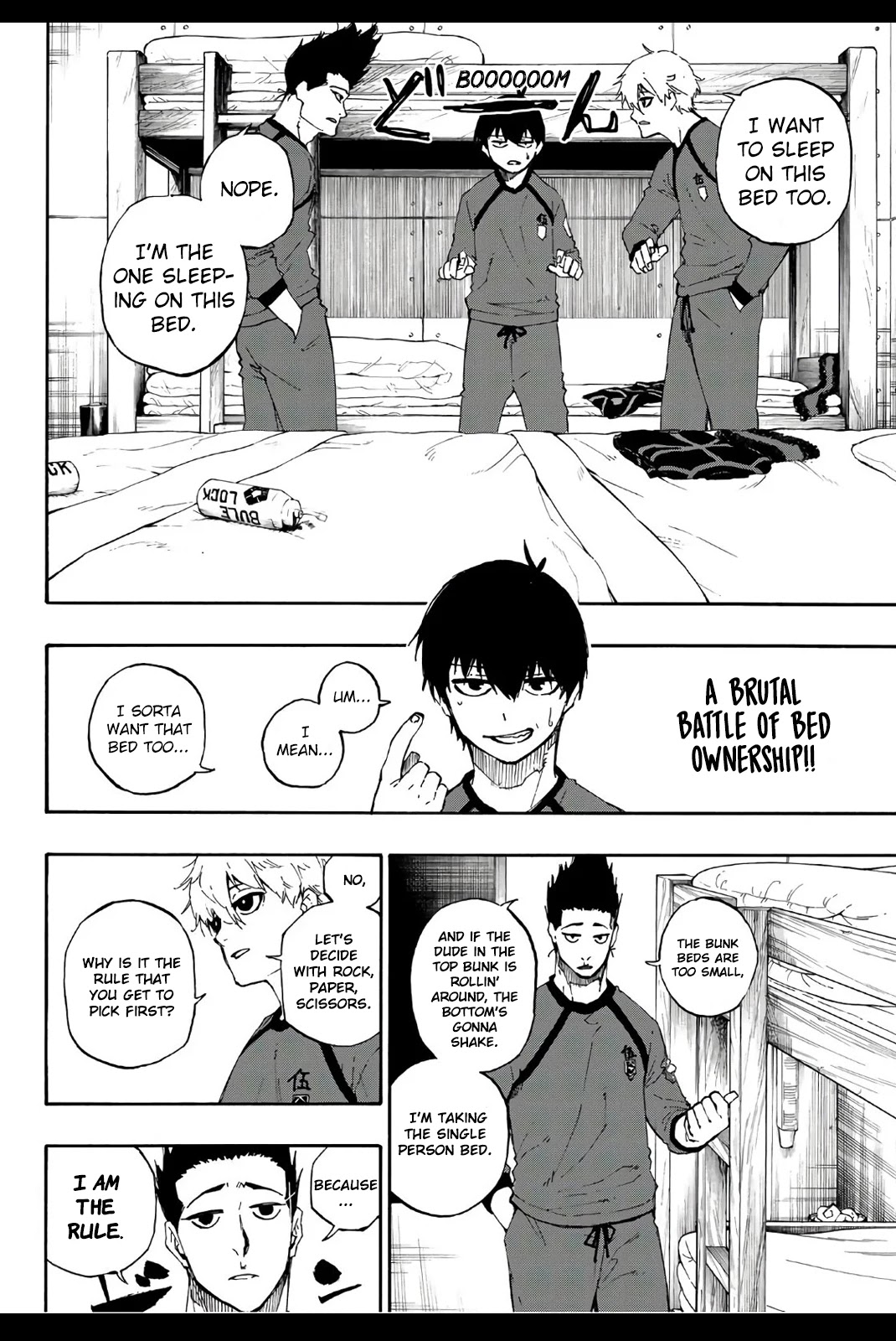 Blue Lock Chapter 56 page 3 - Chapter 56: Proof that Gambles with Life