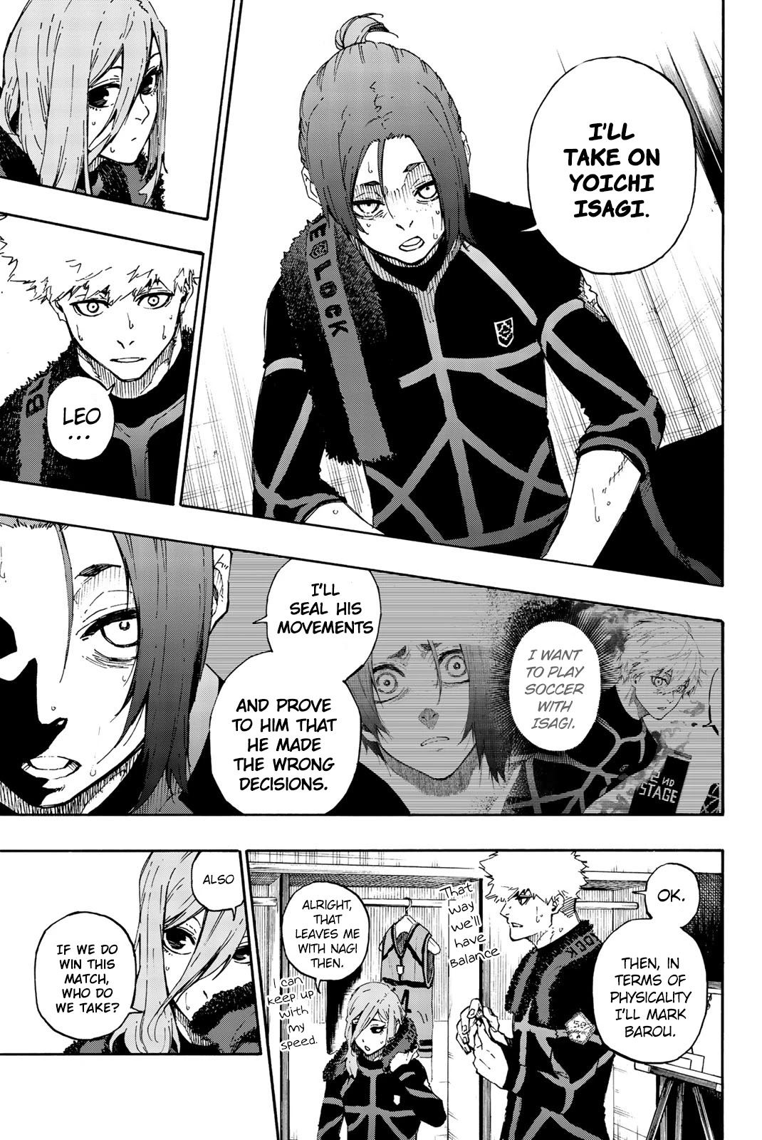 Blue Lock Chapter 58 page 10 - Chapter 58: The Deciding Match