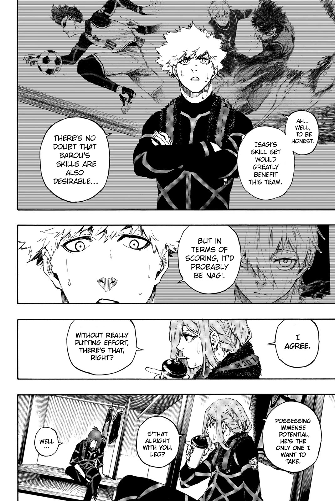 Blue Lock Chapter 58 page 11 - Chapter 58: The Deciding Match