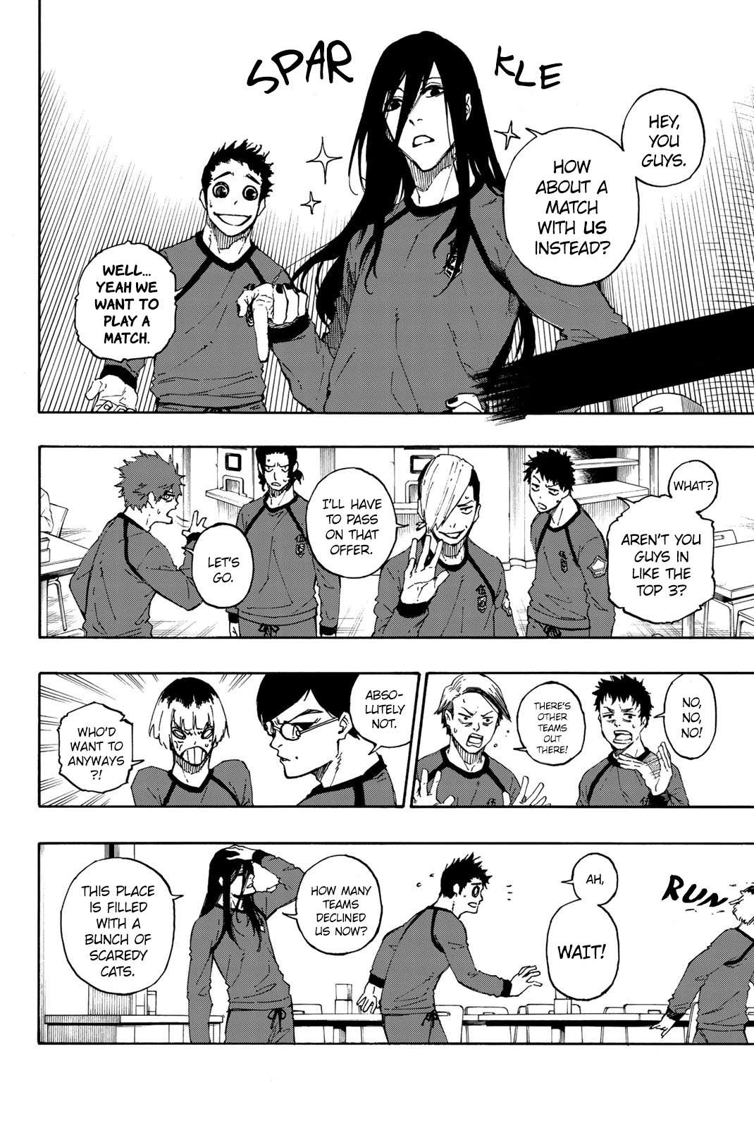 Blue Lock Chapter 58 page 13 - Chapter 58: The Deciding Match