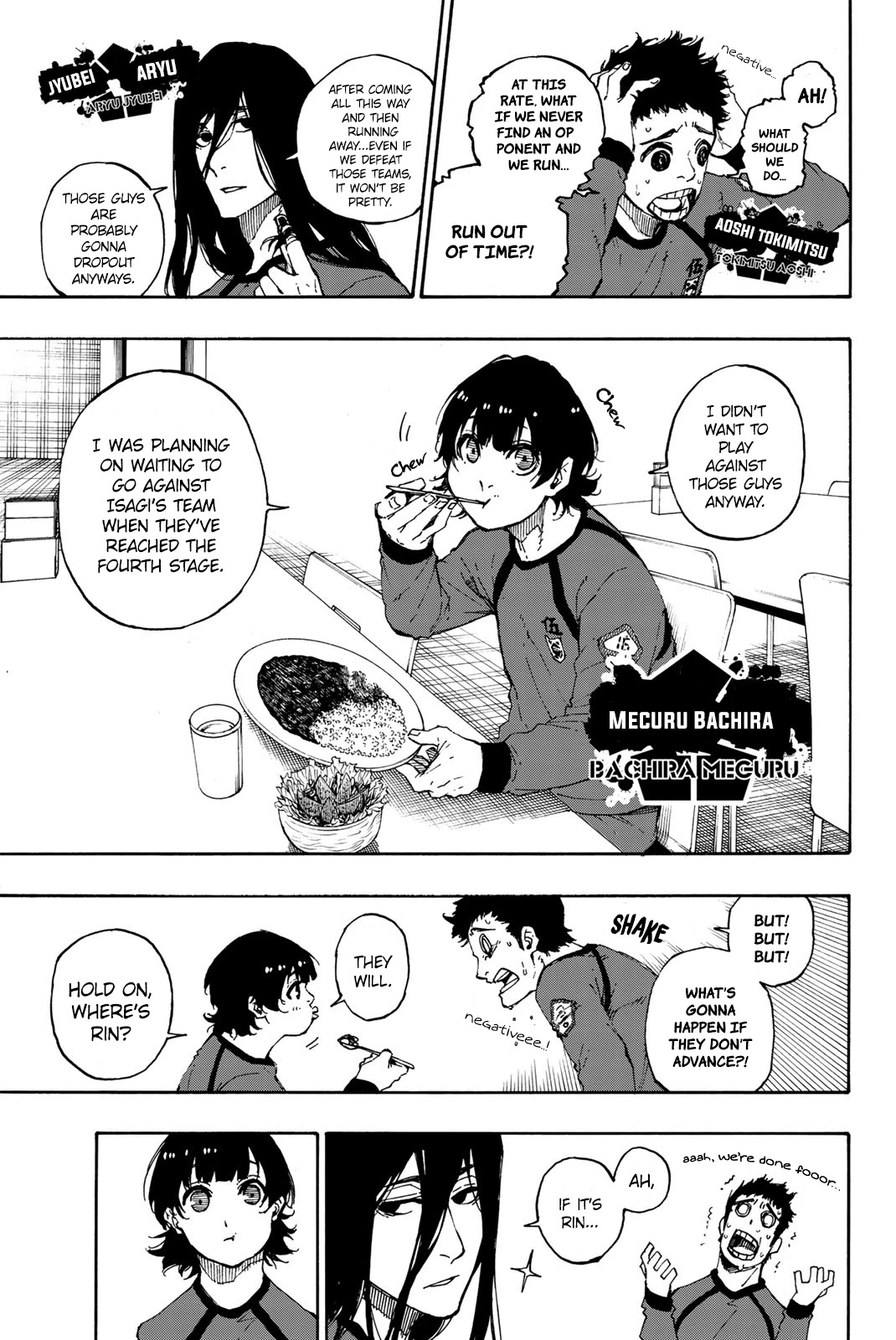 Blue Lock Chapter 58 page 14 - Chapter 58: The Deciding Match