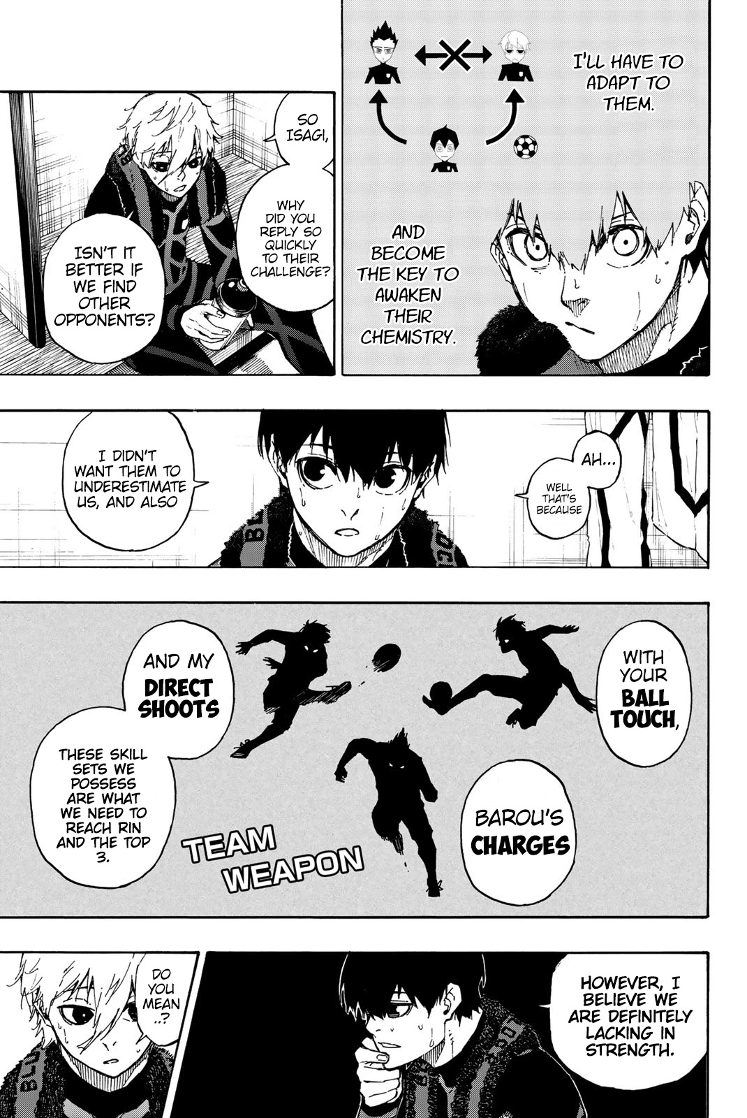 Blue Lock Chapter 58 page 6 - Chapter 58: The Deciding Match