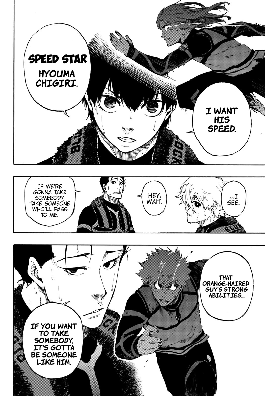 Blue Lock Chapter 58 page 7 - Chapter 58: The Deciding Match