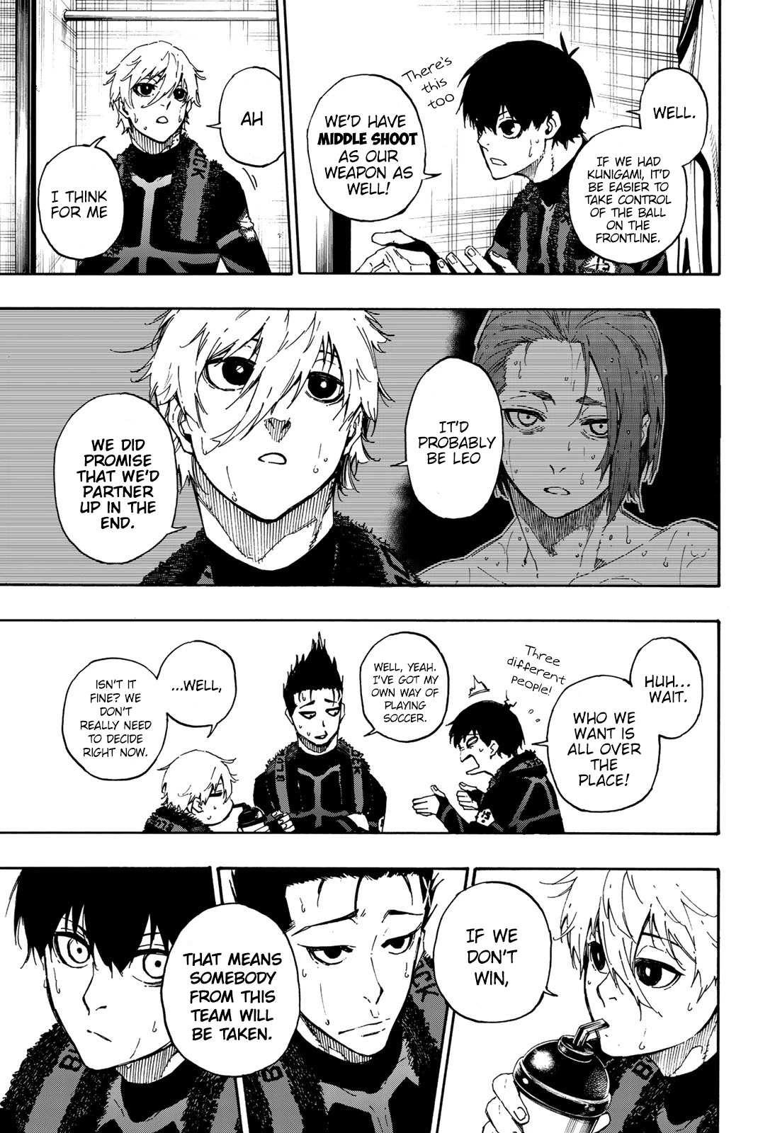 Blue Lock Chapter 58 page 8 - Chapter 58: The Deciding Match