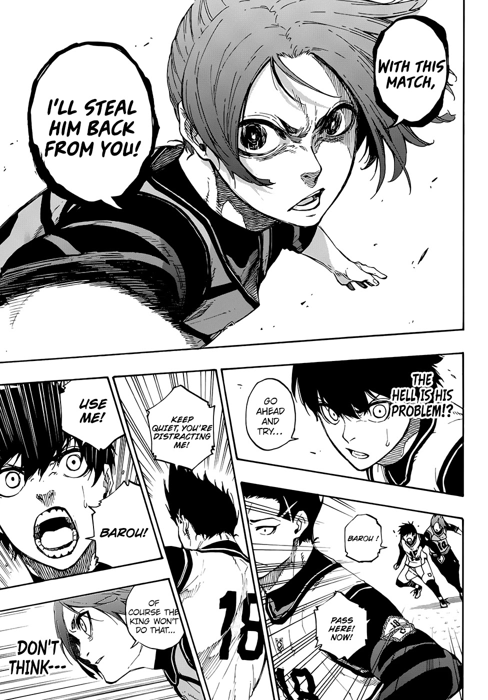 Blue Lock Chapter 59 page 11 - Chapter 59: Tri Session