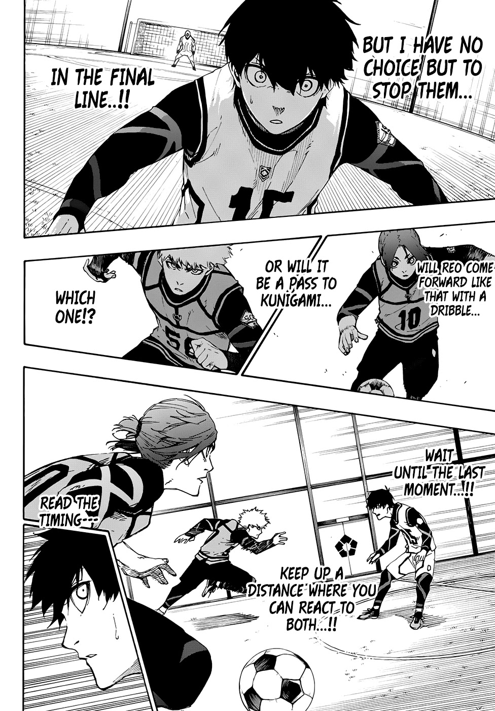Blue Lock Chapter 59 page 14 - Chapter 59: Tri Session