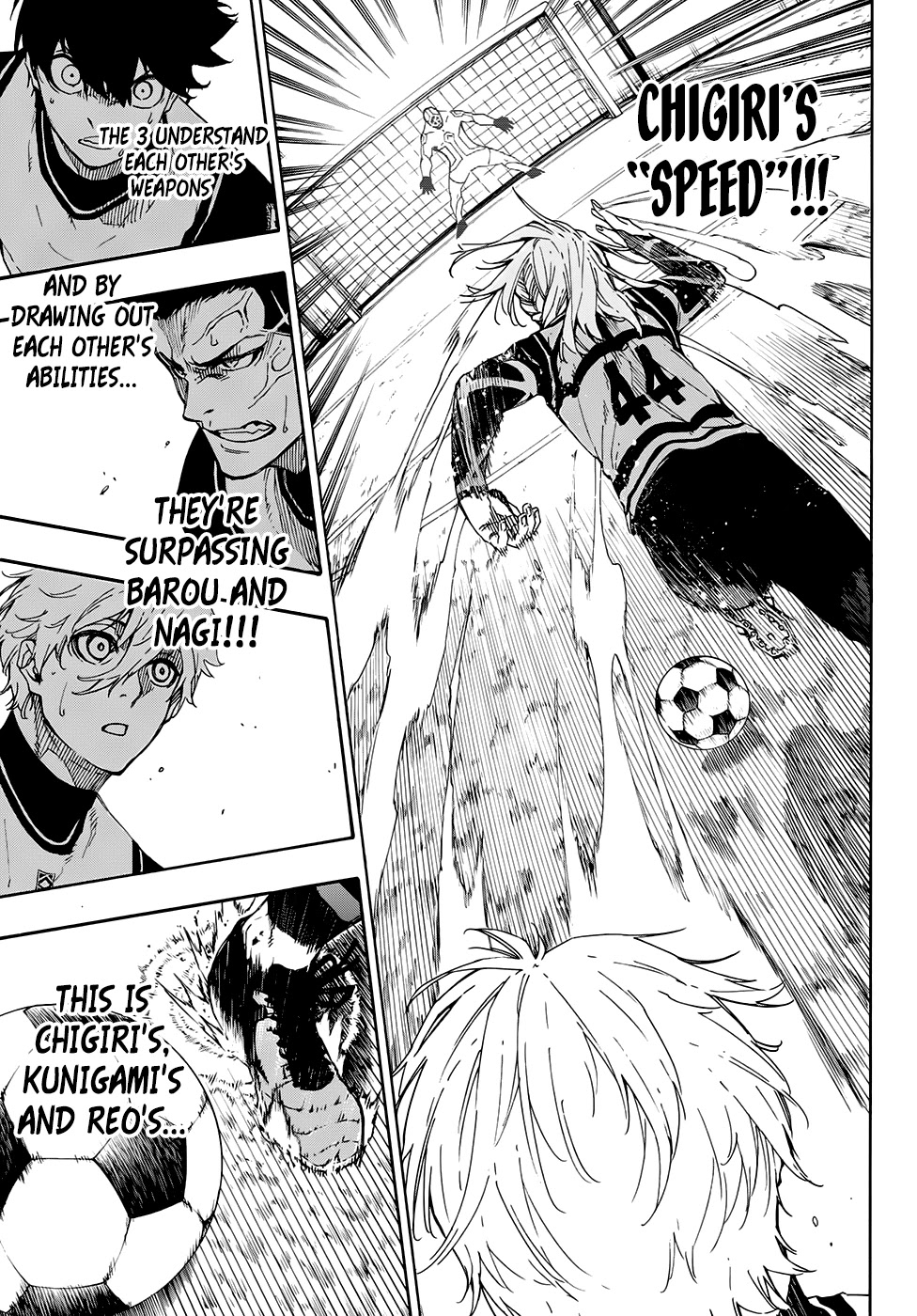 Blue Lock Chapter 59 page 19 - Chapter 59: Tri Session