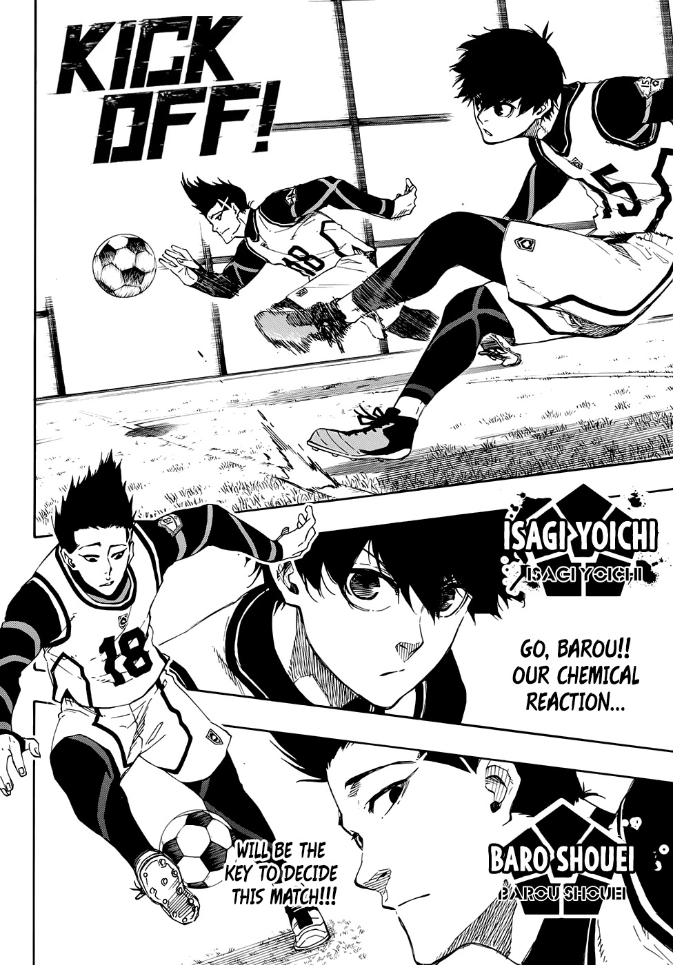 Blue Lock Chapter 59 page 4 - Chapter 59: Tri Session