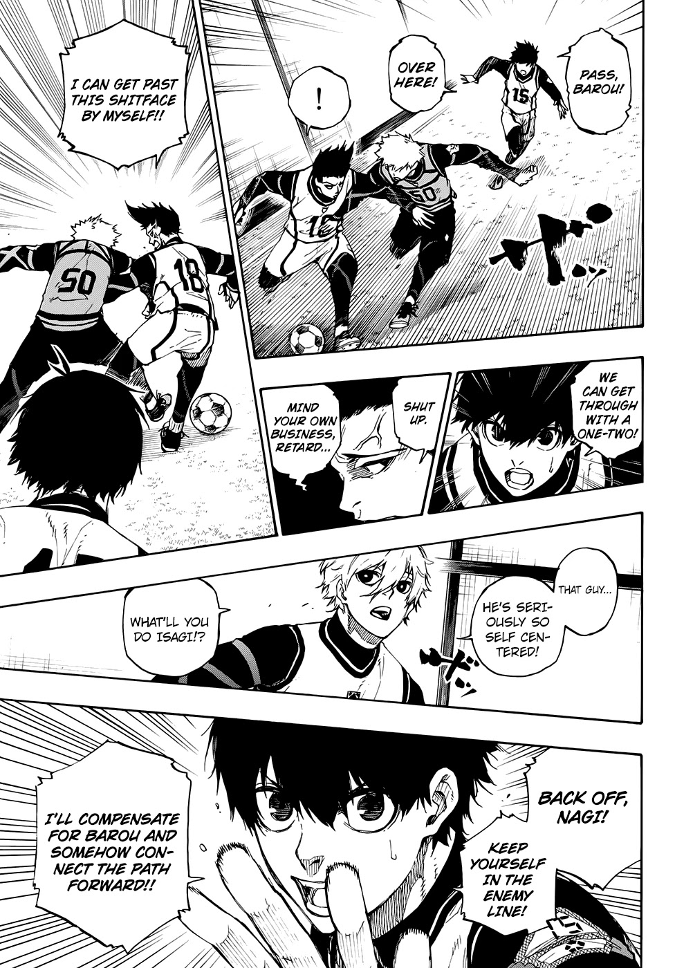 Blue Lock Chapter 59 page 9 - Chapter 59: Tri Session
