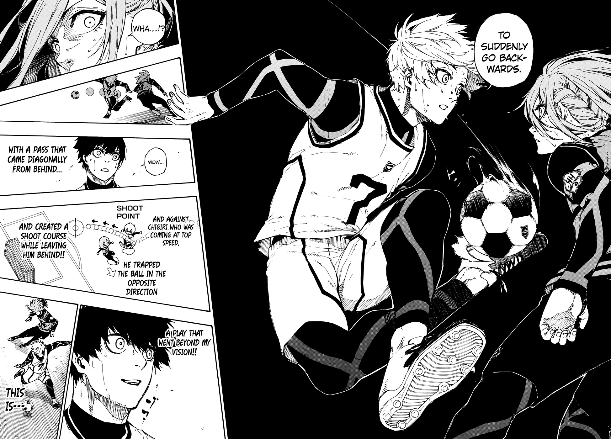 Blue Lock Chapter 60 page 17 - Chapter 60: Field Vision