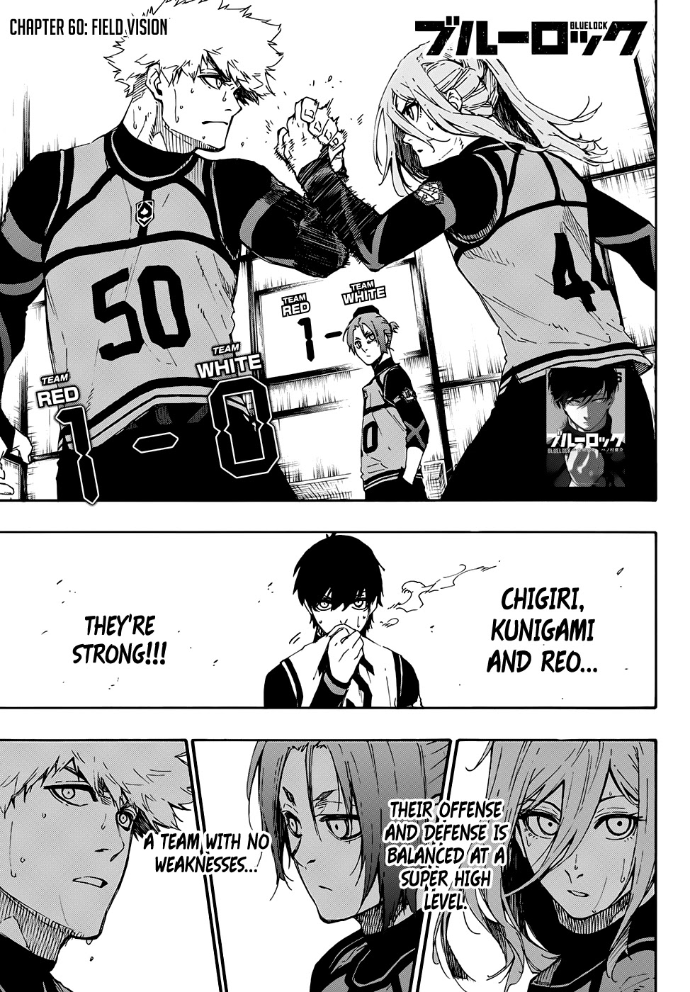 Blue Lock Chapter 60 page 2 - Chapter 60: Field Vision