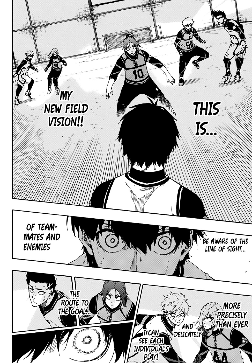 Blue Lock Chapter 60 page 5 - Chapter 60: Field Vision